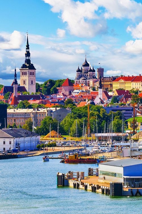 Tallinn anchorage area